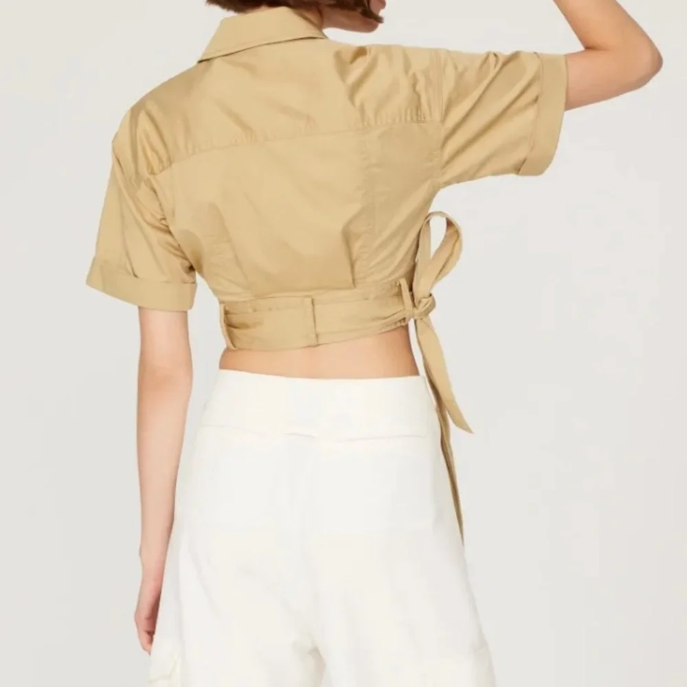 Derek Lam Khaki Medium Top size 40 (Best for Small) - Picture 6 of 8